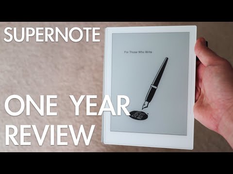 Supernote A6X - One Year Later