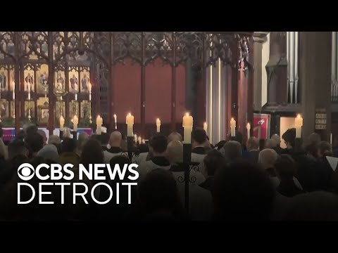 Vigil held honoring Brown University shooting victims