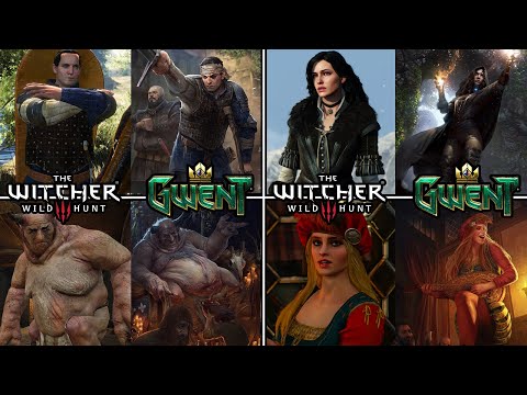 The Witcher 3 vs. Gwent Characters Compared (Pt. 1)