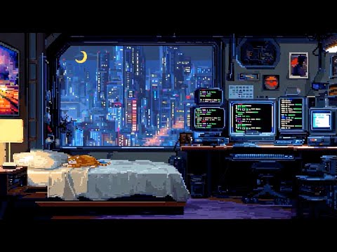 8-bit Lofi Coding Mix – Bitloft A1: Night Shift Loading