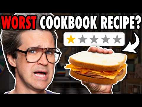 Trying The Weirdest Cookbook Recipes