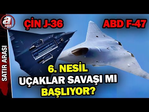 Sır gibi saklanan 6. nesil savaş uçakları! Hangisi daha güçlü? | A Haber