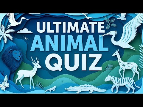 Do You Know Wildlife? Animal Knowledge Quiz! 80 Questions