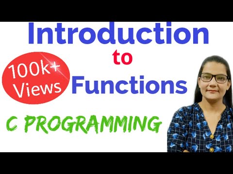 Functions in C  in Hindi Part I  Lec-37|C Programming Tutorial in Hindi