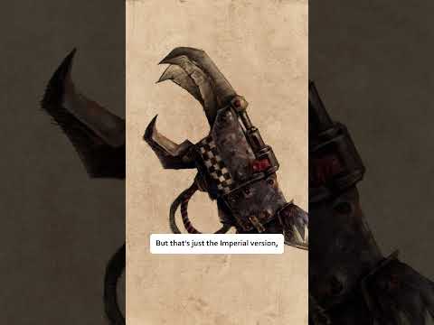 A Space Marine may not be a certain short, hairy mutant... but they do share taste in weapons.