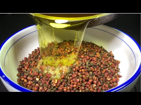 Make Sichuan pepper oil, remember not to fry directly, add 2 more steps, it is fragrant and numb