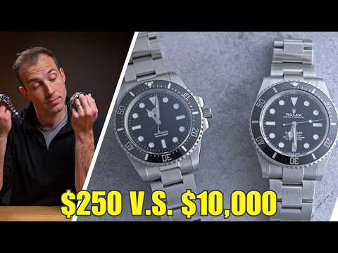 $250 V.S. $10,000 Dive Watch: Rolex Submariner & San Martin