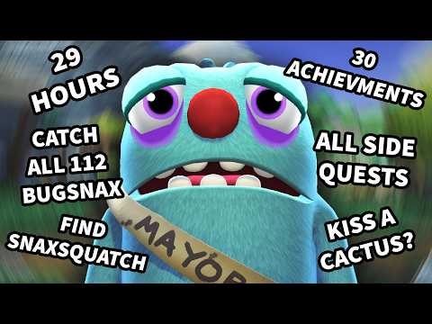 I 100%'d Bugsnax. It was Terrifying.