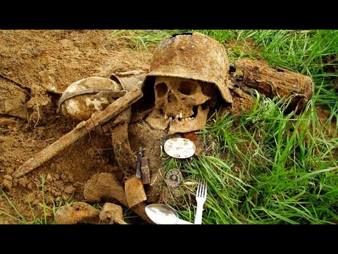 ABANDONED IN THE DUGOUTS. EXCAVATIONS OF GERMAN SOLDIERS OF THE WWII