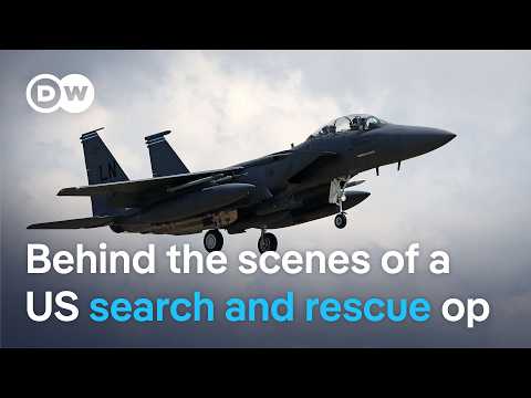 How do US forces stage search and rescue operations in active war zones? | DW News