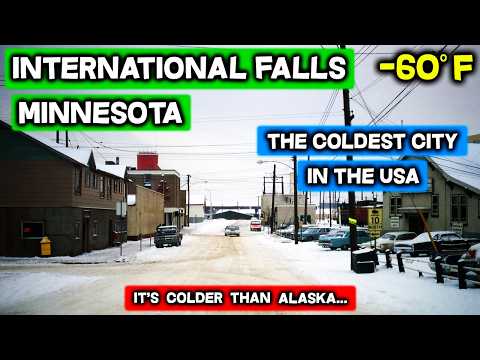 INTERNATIONAL FALLS - The Coldest City In America - Why Do People Live Here?