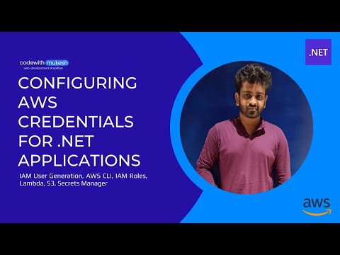 Configuring AWS Credentials for  .NET Applications | .NET on AWS
