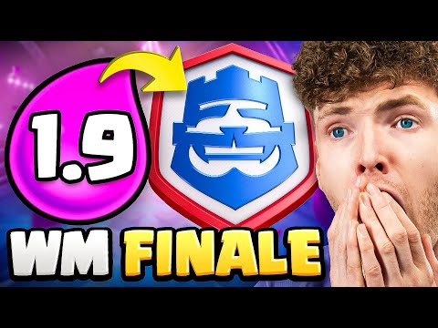 😱🤯1.9 DART GOBLIN CYCLE in the $1,000,000 World Championship Final! | Clash Royale German