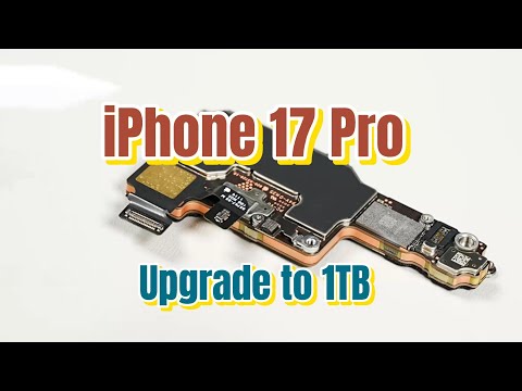 Upgrade iPhone 17 Pro  from 256GB to 1TB