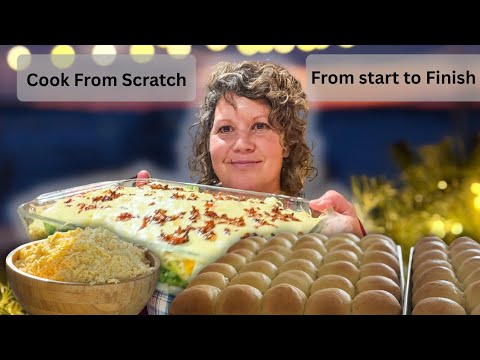 Large Family Meal FROM SCRATCH