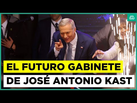 Este sería el futuro gabinete de José Antonio Kast