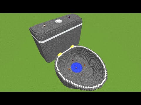 Я закрыл Ютуберов в УНИТАЗЕ из БЕДРОКА