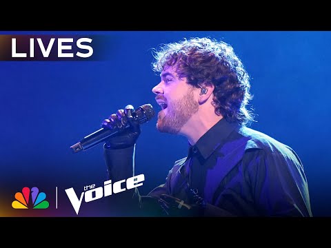 Conor James Performs "Chasing Pavements" by Adele | The Voice Lives | NBC