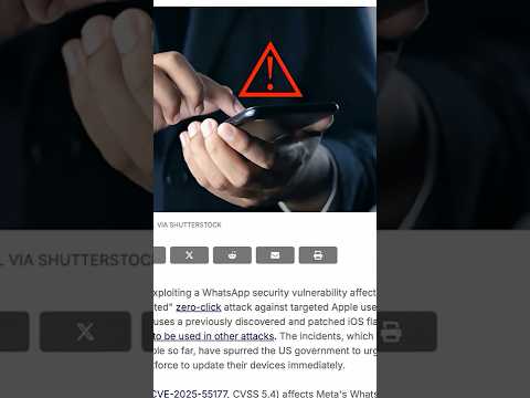 باگ امنیتی واتساپ فعالین سیاسی را هدف قرار داده. ویدئوی کامل را از بخش پایین ببینید. #whatsapp
