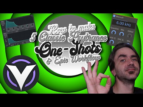 How to Make 5 Classic Psytrance One-Shots / Stabs / Grids & Workflow Tips