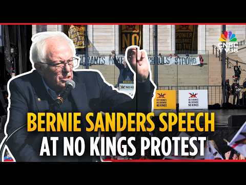 IRAN WAR MUST END IMMEDIATELY: Sen Bernie Sanders FULL SPEECH At NO KINGS Protests