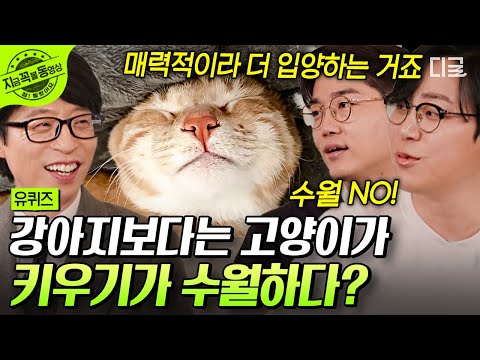 [#유퀴즈온더블럭] 🐶강아지 vs 고양이🐱 누가 더 귀여운가! 수의사 설채현&나응식 자기님의 끝나지 않는 논쟁🤣 #설채현 #나응식