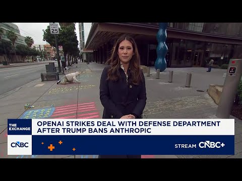 OpenAI strikes deal with Defense Department after Trump bans Anthropic