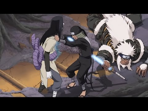 The Moment Orochimaru Faced Hiruzen, Third Hokage Against a Sannin