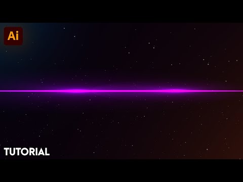 Glow Line Effect In Illustrator | Illustrator Tutorial