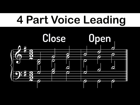 Basics of 4 Part Harmony - Three Minute Music Theory #30