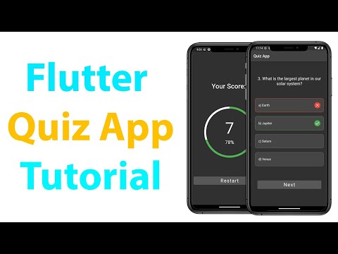 Flutter Quiz App Tutorial - Trivia