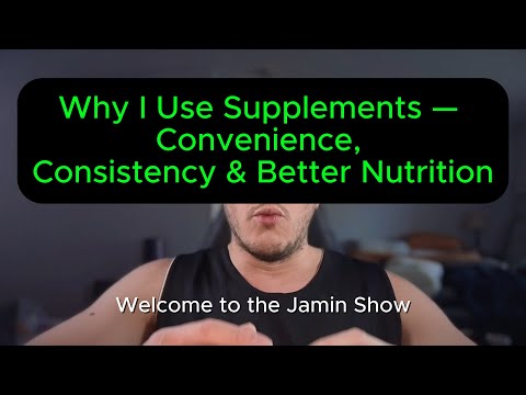 Why I Use Supplements — Convenience, Consistency & Better Nutrition