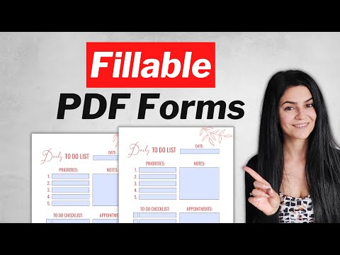 Fillable PDF Form Tutorial | Create Fillable Forms Online for FREE
