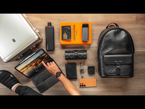 What's in my Travel Tech Bag - Travel Essentials 2024 (EDC)