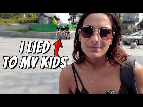 Legoland Shanghai - BUT they think we’re going to a Temple 🤭