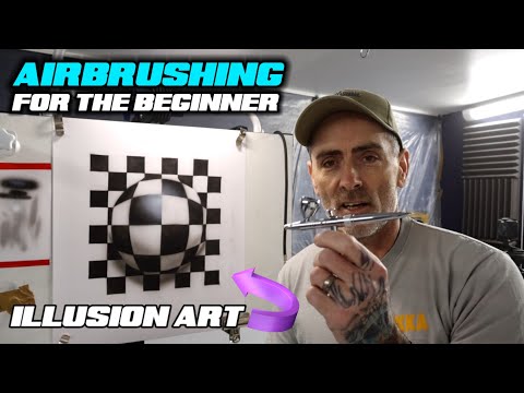 Airbrushing illusion Art for the beginner