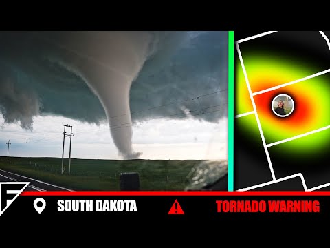 Hunting Tornadoes In South Dakota - LIVE STORM CHASER