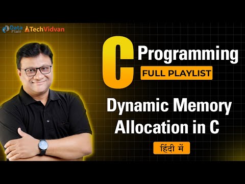 Dynamic Memory Allocation in C Programming | Static vs Dynamic Memory Allocation [Hindi]