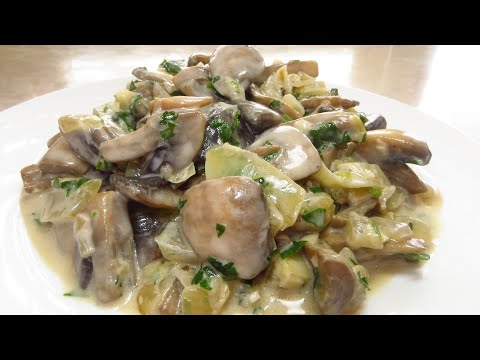 Delicious MUSHROOMS in SOMA (champignons)