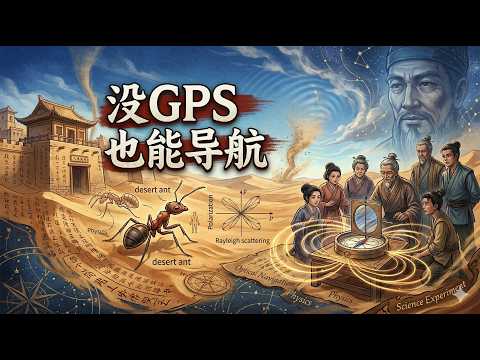 我复刻了蚂蚁的导航系统！不用GPS也能精准定位，揭秘大自然的光学黑科技
