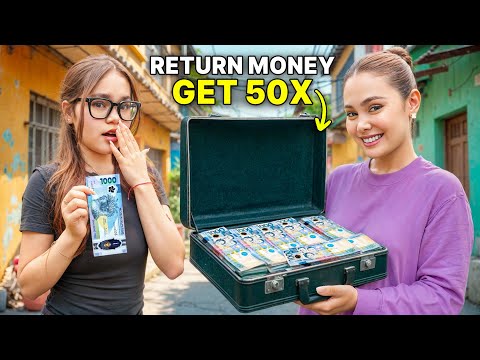 DROPPING MONEY ON THE STREET PRANK | IVANA ALAWI