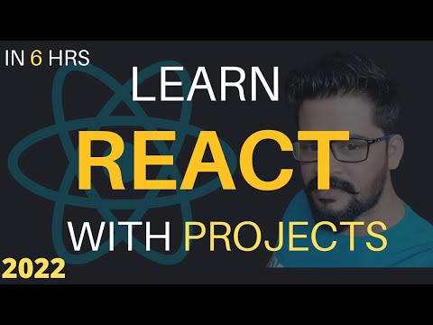 Learn React JS with Project in 6 Hours | React Tutorial for Beginners | React Project Crash Course