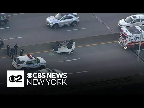 Chopper 2 over crash on West Side Highway