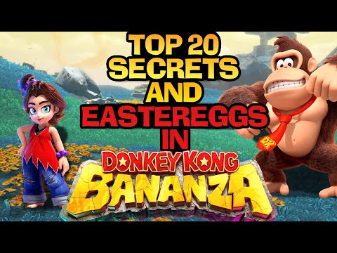 Top 20 Secrets and Eastereggs in Donkey Kong Bananza