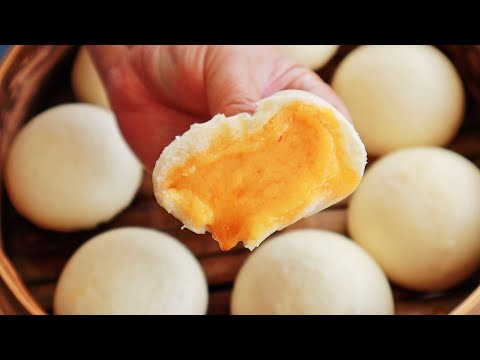 3個竅門告訴你❗️酒樓大廚的詳細食譜大公開，自製流芯奶黃包成功💯，驚人的好吃，沒有花錢就學到製作技術【阿栗食譜376】