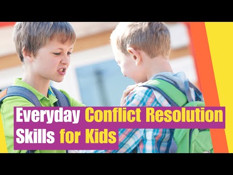 Everyday Conflict Resolution Skills for Kids | Learn simple strategies to resolve conflicts