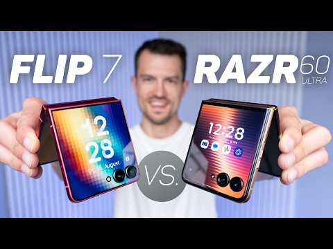 Duel of the folding phones: Samsung Galaxy Z Flip 7 vs. Motorola Razr 60 Ultra | Test & Comparison