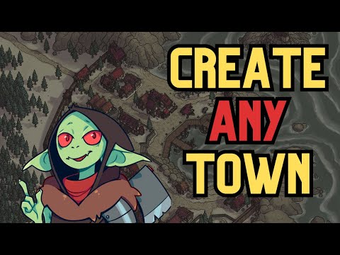 Build a Fantasy Town in D&D | The G.U.A.R.D.S. Method