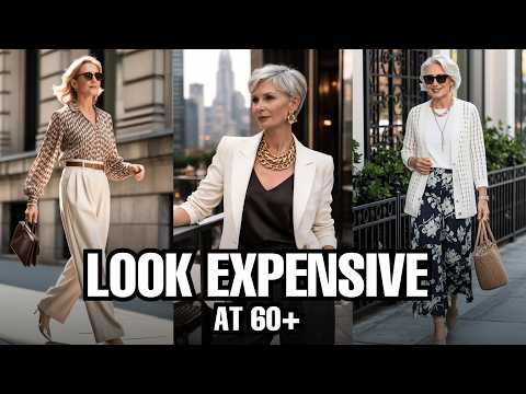 She’s 65 and Radiant — 8 Wardrobe Secrets That Define Timeless Elegance!
