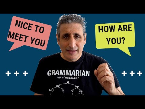 How to respond to HOW ARE YOU, NICE TO MEET YOU and other Greetings | PERFECT INTRODUCTIONS
